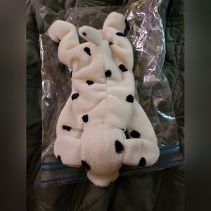 Ty Beanie Baby - Sparky The Dalmatian Dog